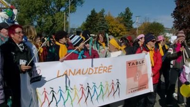 Lanaudière marche à Rimouski!