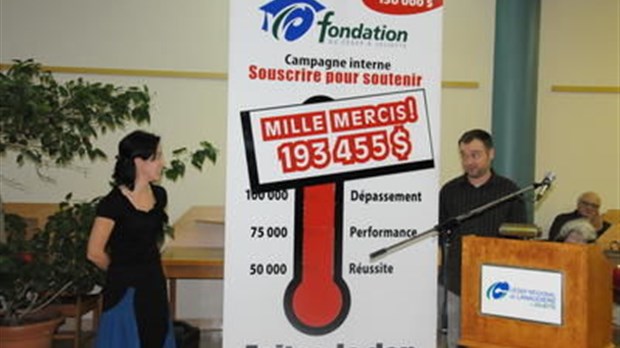 Appui de taille à la Fondation du Cégep à Joliette