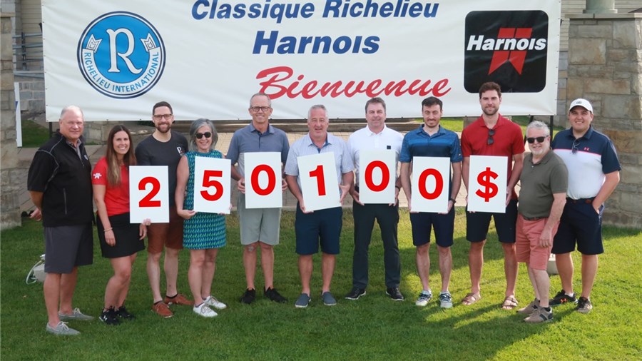 Plus de 250 000 $ récoltés à la Classique Richelieu-Harnois