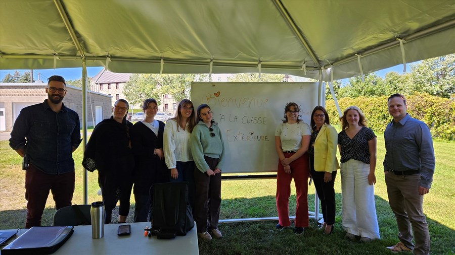 Une nouvelle classe en plein air au Cégep à Joliette