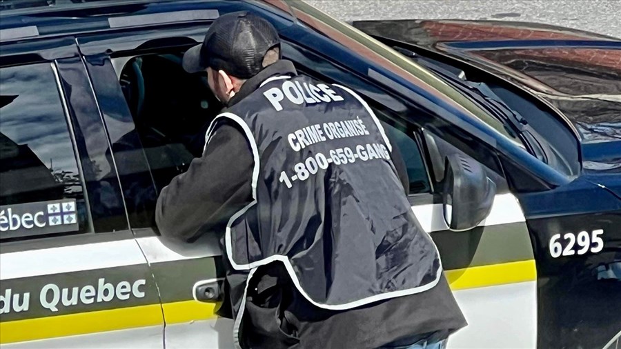 Une opération policière sur le boulevard Manseau à Joliette